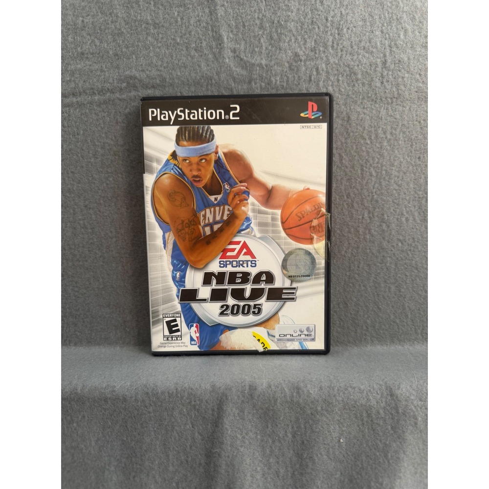 NBA Live 2005 Sony PlayStation 2 PS2 EA Sports Carmelo Anthony SLUS-21058
